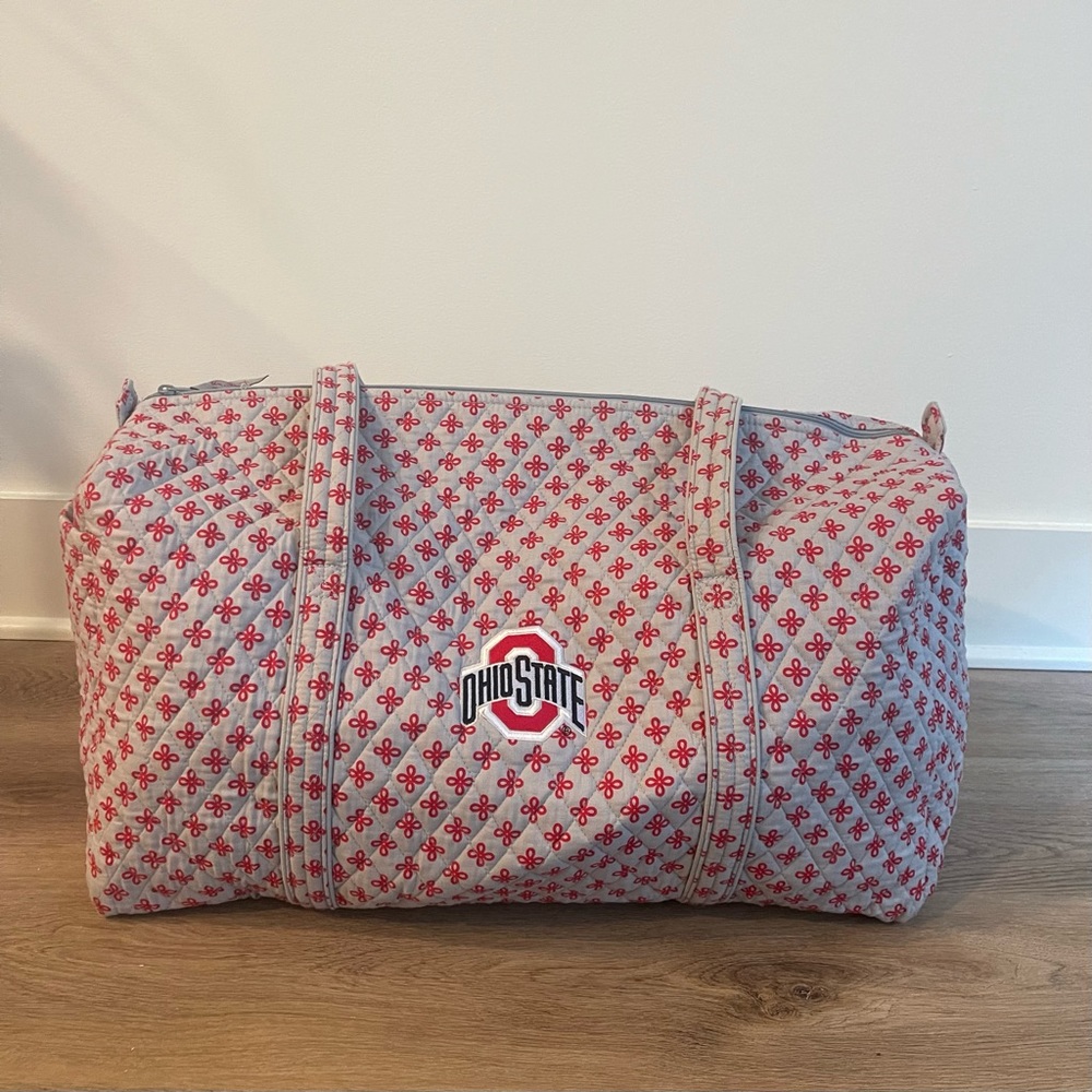 Vera Bradley OSU Ohio State Large Travel Duffel